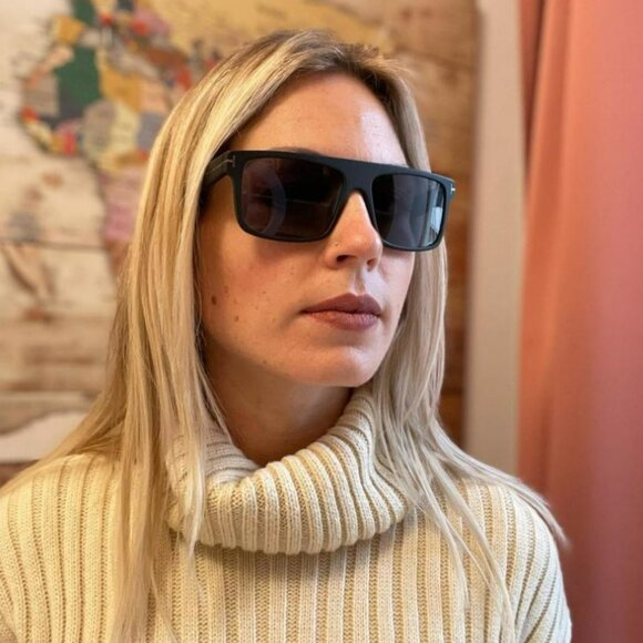 Tom Ford PHILIPPE Sunglasses – Matte Black Frame Polarized | Model FT0999-N/S 02 - Picture 11 of 11